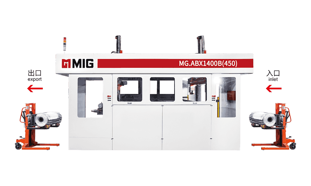 MG.ABX1400B (450) kétkarú lemezalátét (a nyomdakocsiban és azon kívül)